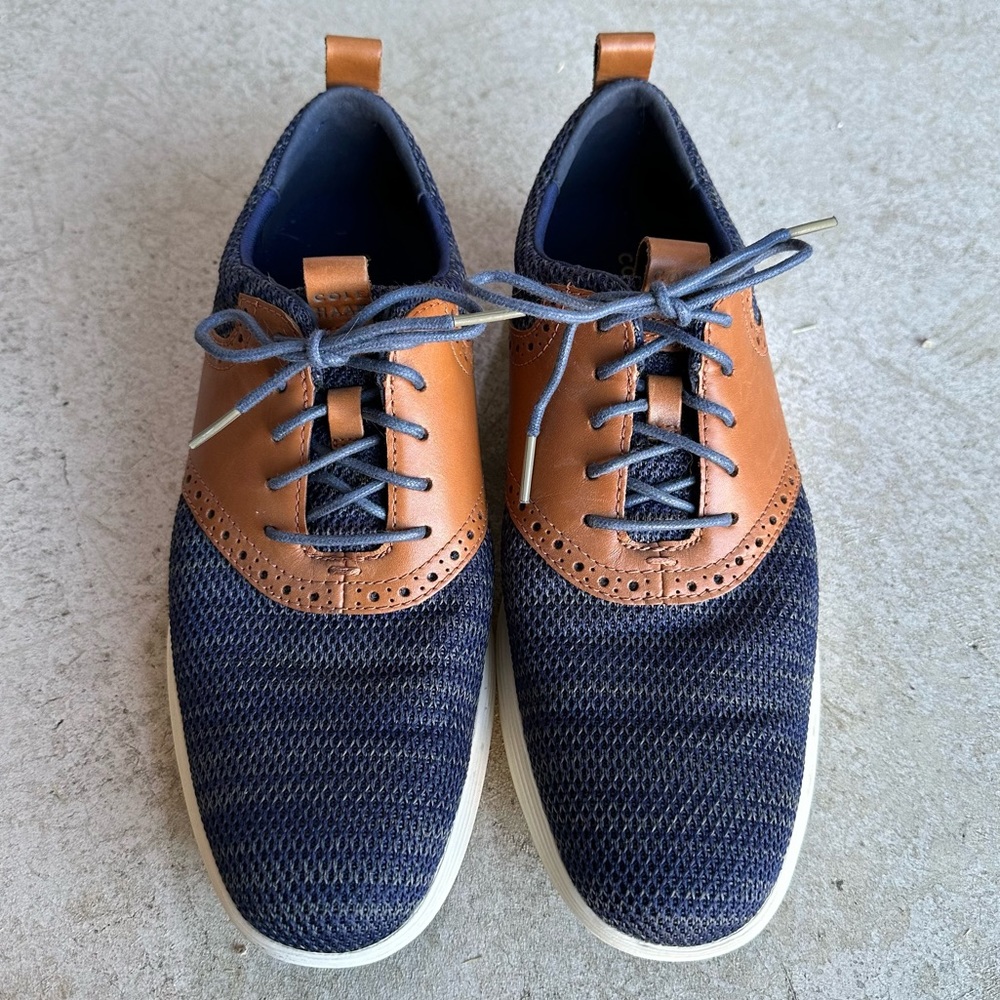 Cole Haan Mens Grand Tour Knit Oxford Size 8.5